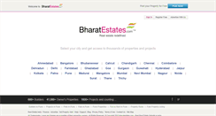 Desktop Screenshot of bharatestates.com